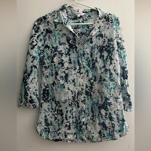 Northern Reflections cotton blouse size medium